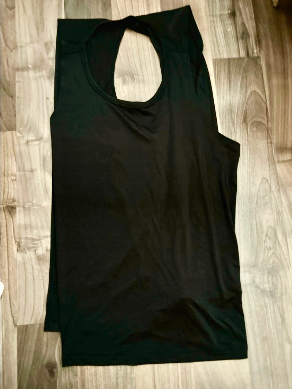 Athleta Black Sleeveless Women's Tank Top